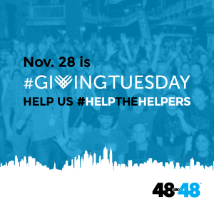Support 48in48 on #GivingTuesday