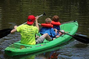 Canoeing at Camp