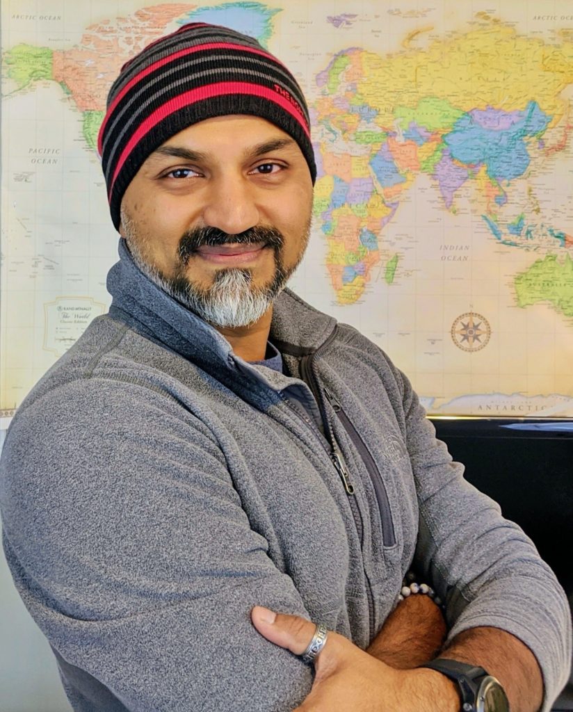 Volunteer Tejas Jani