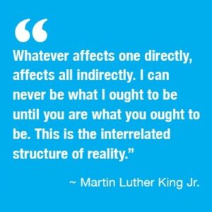 Martin Luther King Jr social justice quote